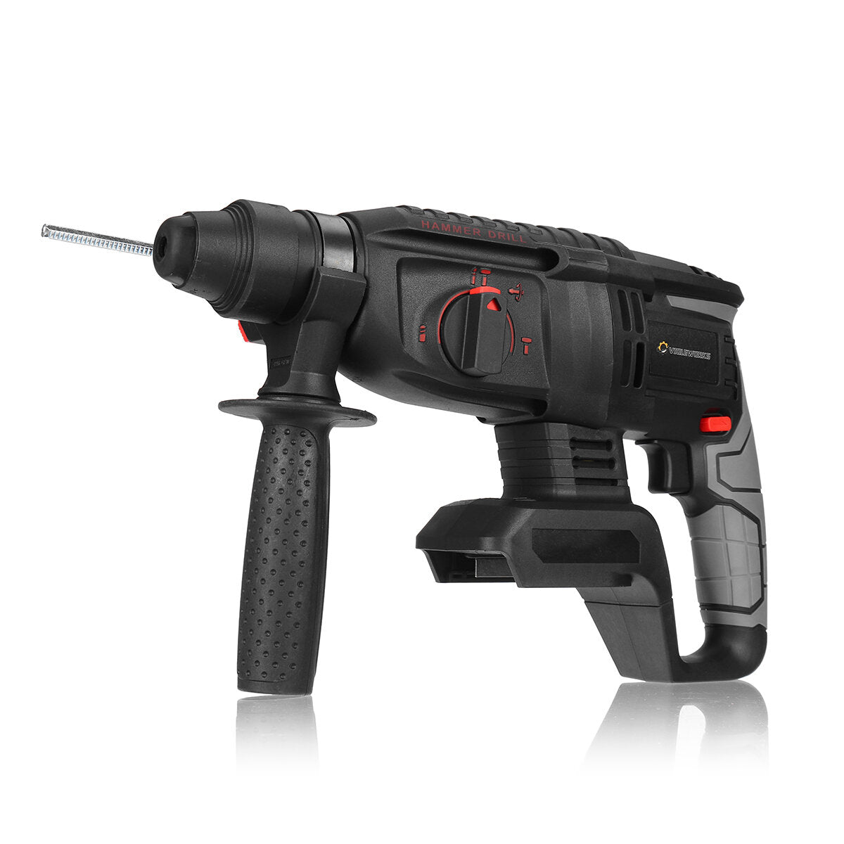 12000rpm 1350W Brushless Rechargable Electric Hammer Drill Heavy Duty Impact Drill Metal Wood Plastic Drilling Tool For Makita 18V Battery