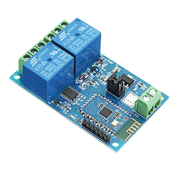 5V Dual Bluetooth Relay Internet Of Things Smart Home Mobile APP Remote Switch