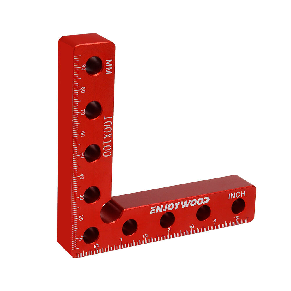 6PCS Right Angle Positioning Clamp Set - Precision 90 Degree Woodworking Clamps for Efficient Projects