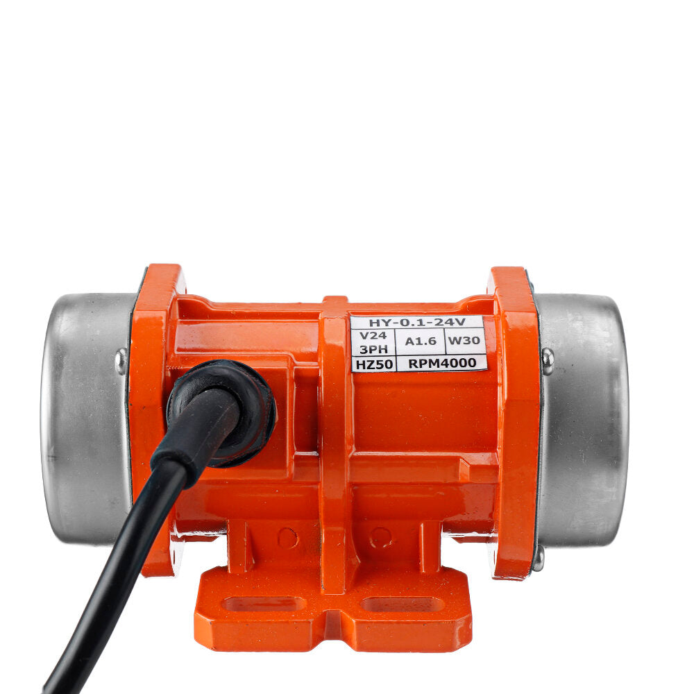 DC 12/24V 15W-50W Concrete Vibrator Vibration Motor Single Phase Aluminum/Motor Speed Controller