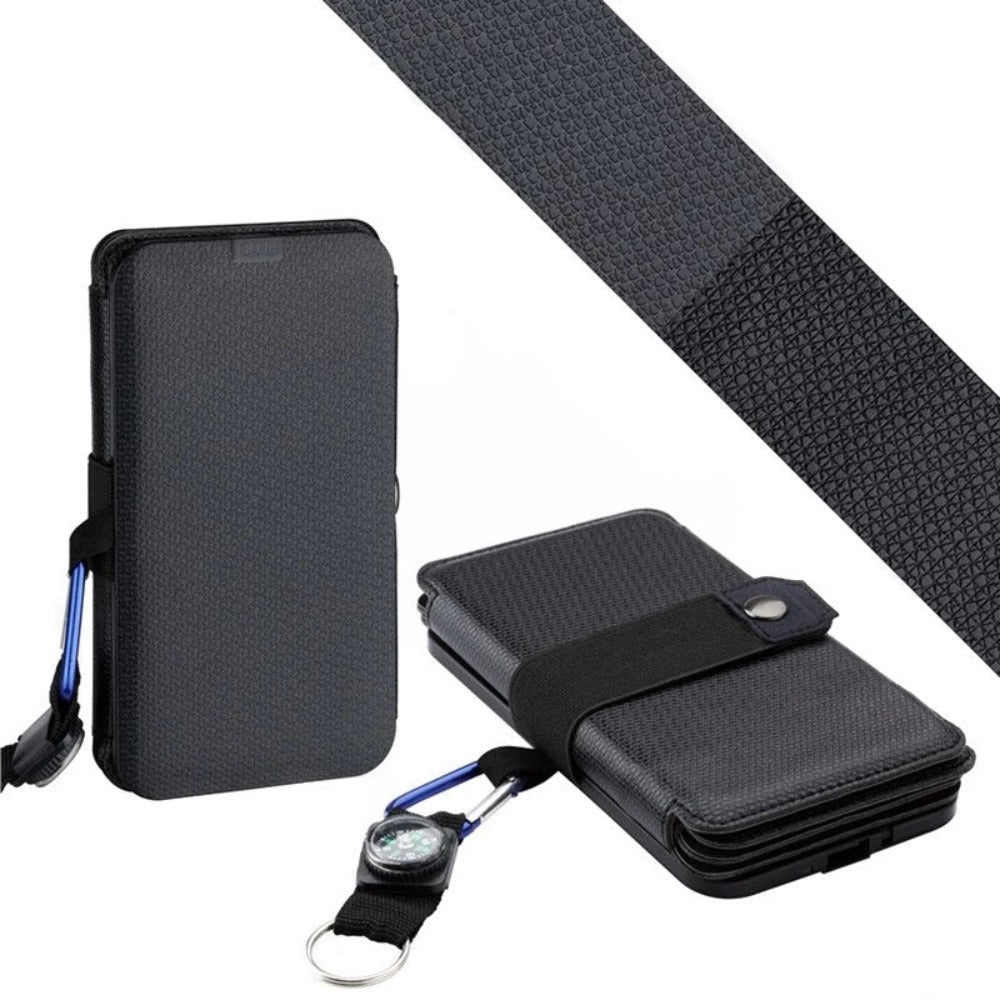 Folding Solar Charger 25W Panels Cells Sun Panel Battery USB Output Fast Charging Devices Portable for Mp4 Smartphones