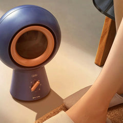 Electric Heater 65° Wide Angle, 6-Gear Ceramic PTC, Desktop/Floor, Low Noise for Home/Office