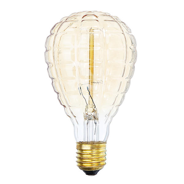 40W Warm White Pineapple Fire Balloon Retro Vintage Global Incandescent Light Bulb AC220V