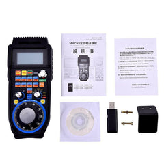 4 Axis Wireless CNC Handwheel Pendant MPG Lathe Handwheel for CNC Engraving Machine