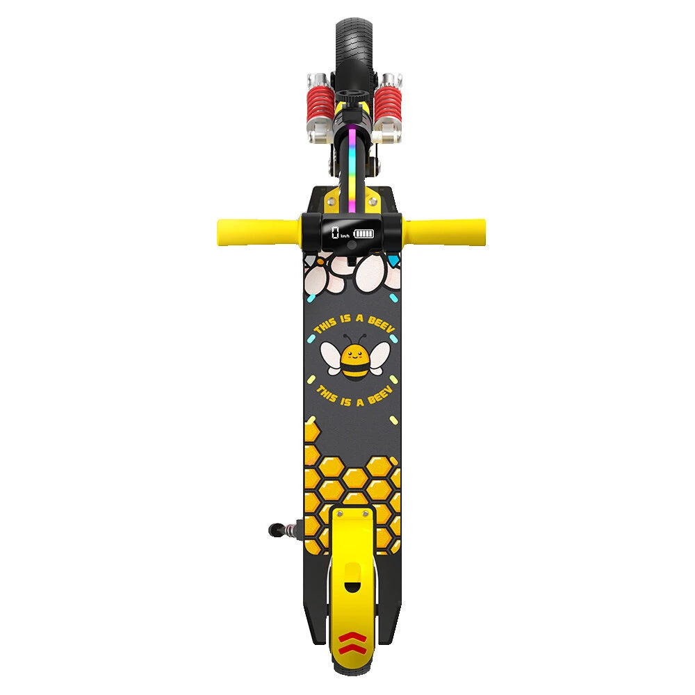 Kids Electric Scooter, 21.6V 2.5Ah, 130W Motor, Max Speed 14KM/H, 6.5in Folding Electric Scooter, 5-8KM Range, Max Load 70Kg Children Electric Scooter