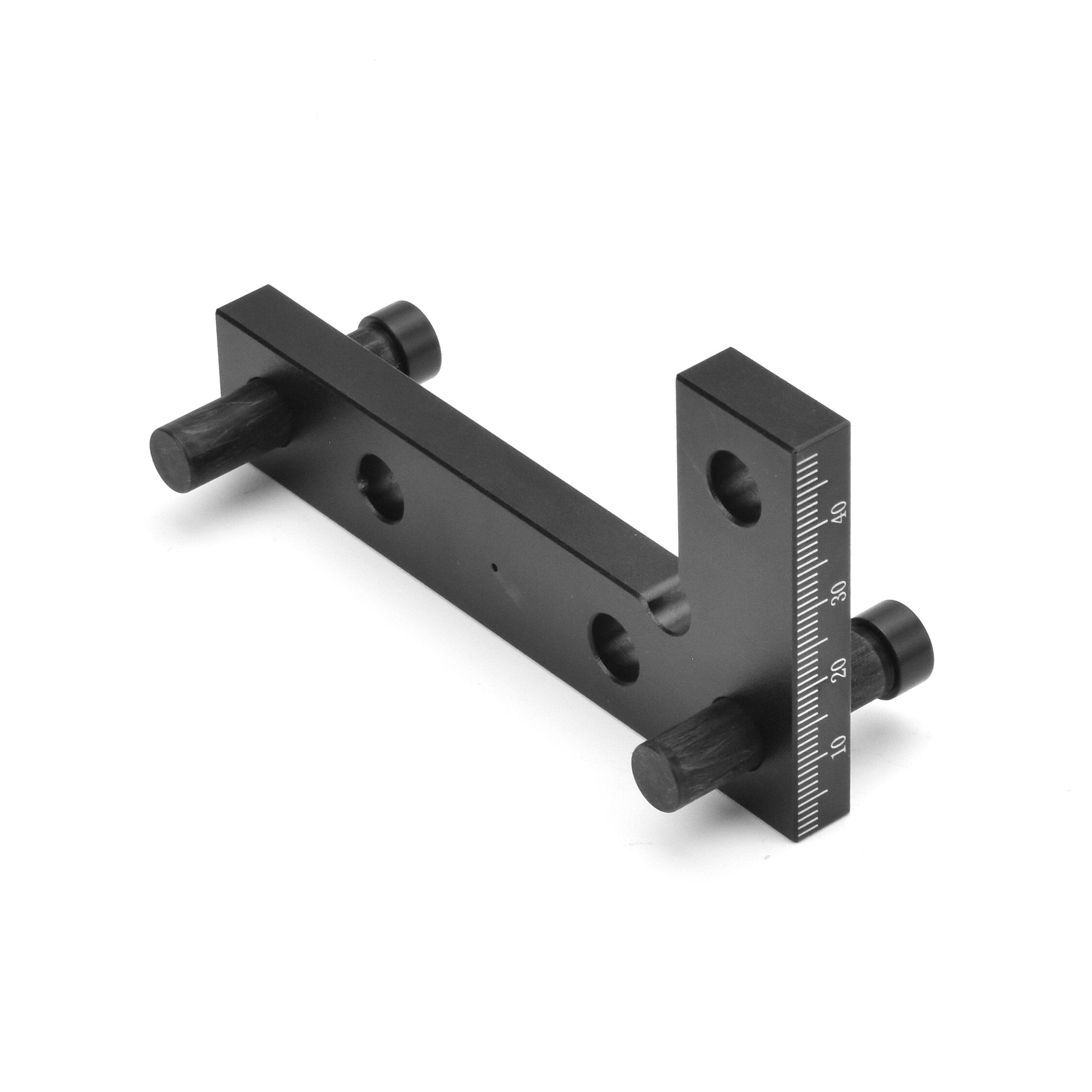 Durable Woodworking Square Ruler & Height Ruler with 90° Angle, Metric/Imperial Scale, Line Scriber & Center Finder