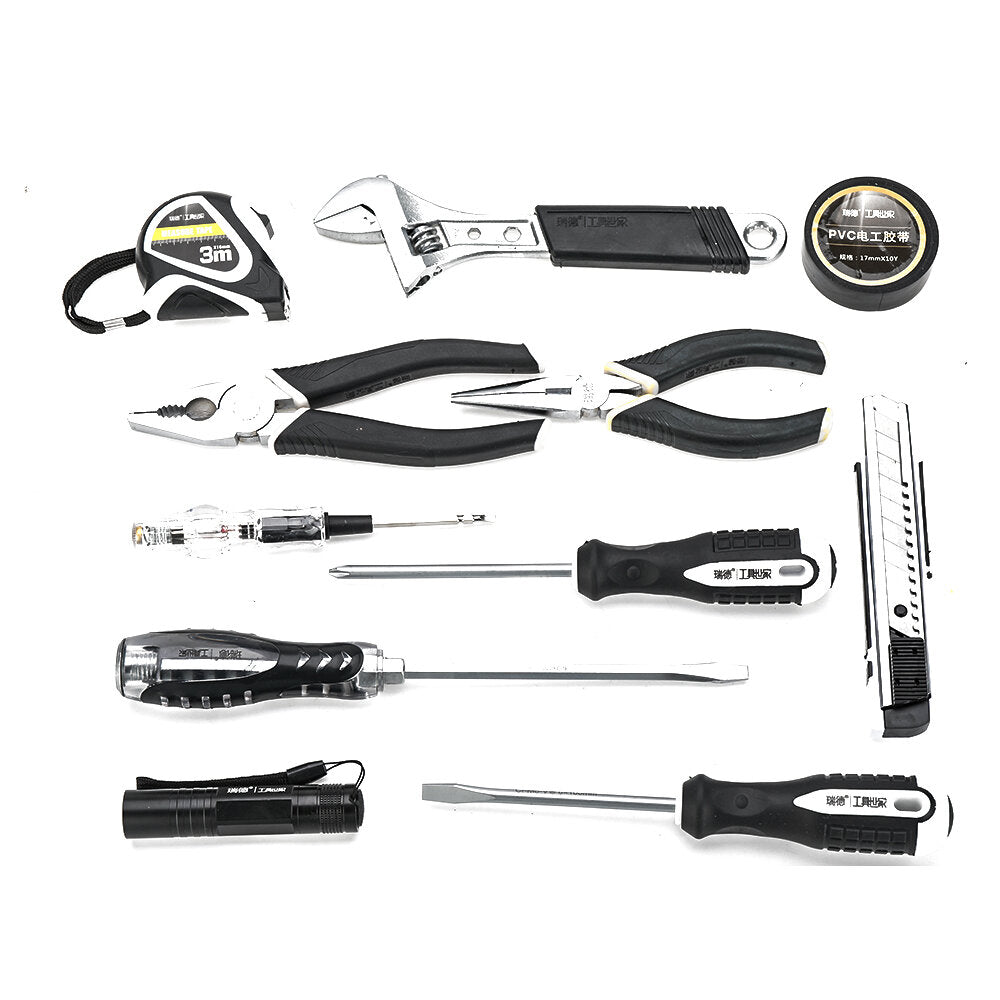 63pcs Socket Wrench Kit Spanner Screwdriver Household Motorcycle Automobile Car Maintenance Tool