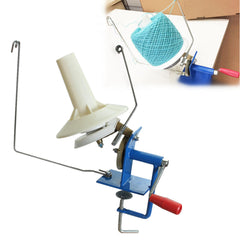 Handheld Heavy Duty Large Yarn/Wool/String/Fiber Ball Winder Hand Operated Capacity 10 oz