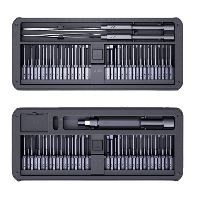 80 In 1 Precision Screwdrivers Multi-used DIY Repair Screw Driver 72PC S2 Bits With 2 Rods