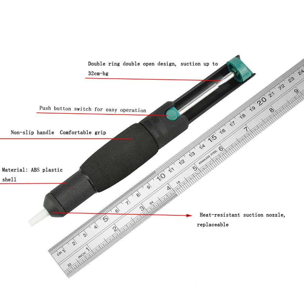 60W Automatically Send Tin Solder Iron 260-480 Adjustable Temperature Rework Station EU Plug/US Plug with Sunction Pump & Solder Wire