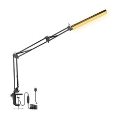 5X Folding Magnifier Table Clamp Soldering Third Hand Tool 3 Colors LED Illuminated Lamp Magnifying Glass