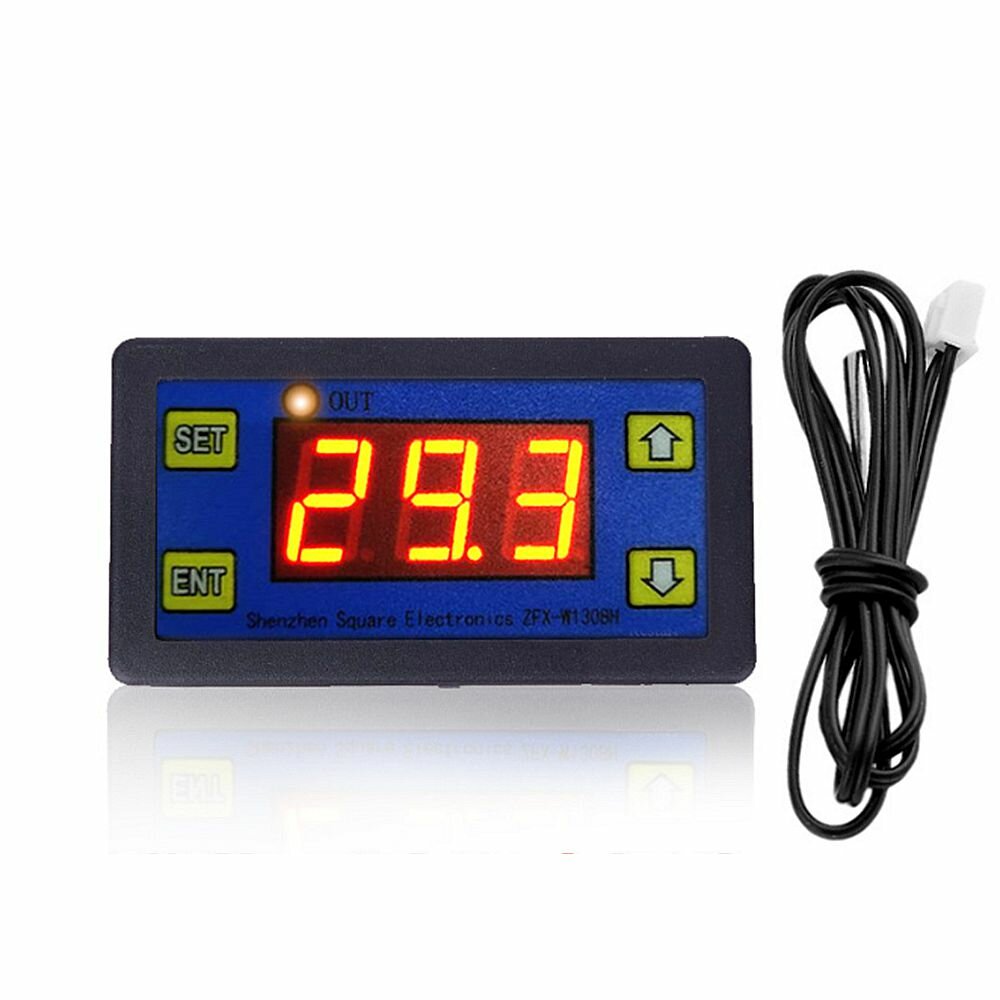 LED Microcomputer Digital Display Temperature Controller Adjustable Thermostat Intelligent Time Controller 12V / 24V / 220V
