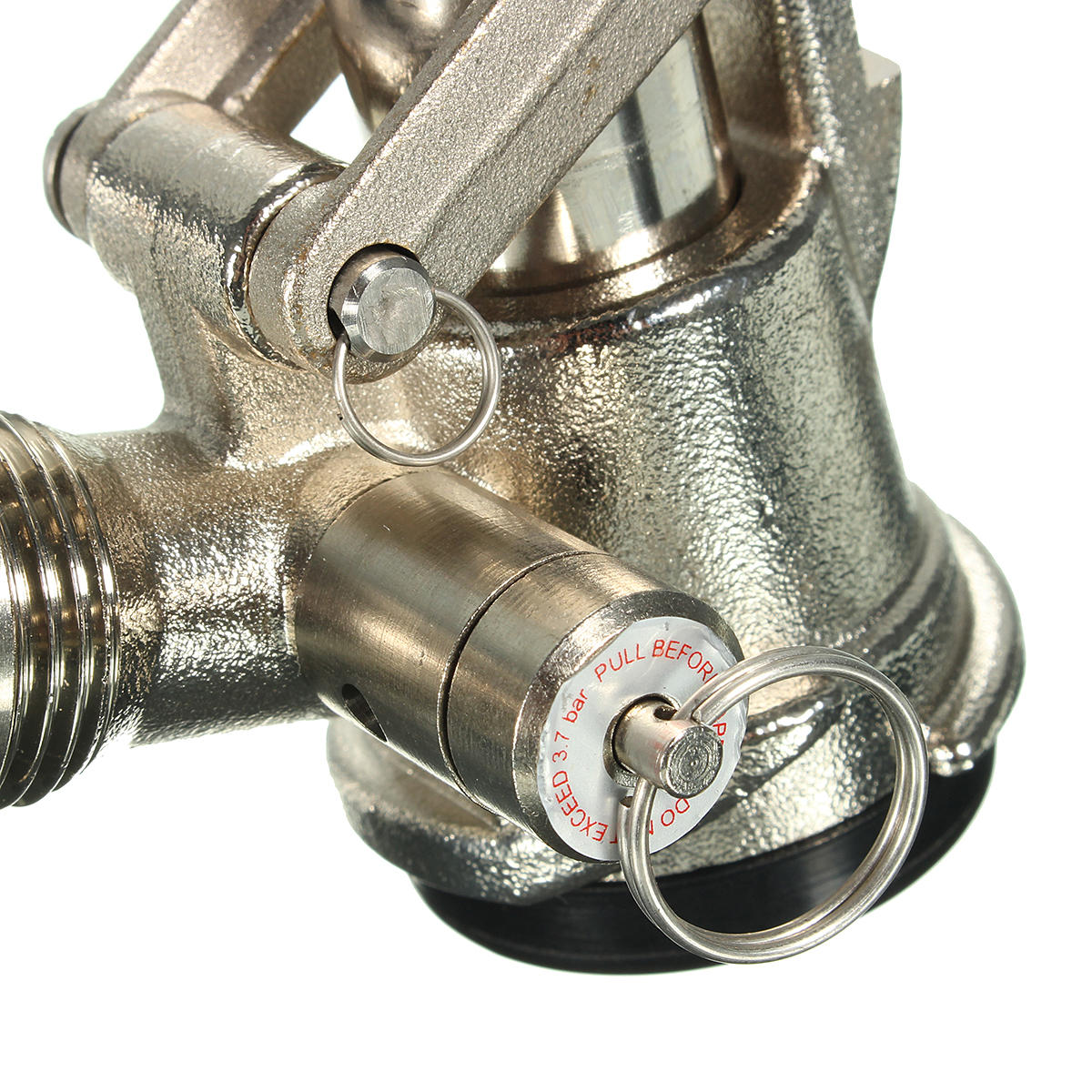 System Chrome Draft Beer Keg Bar Coupler Lever Handle
