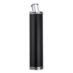 Motorcycle Performance Exhaust Muffler Pipe Scooter For GY6 150cc 125cc Aluminum Blcak