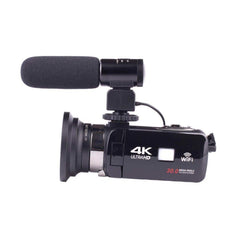 4K Ultra HD Camcorder with 48MP, 18x Zoom, Night Vision, Remote Control, and HDMI Output - Perfect for Videos & Photos