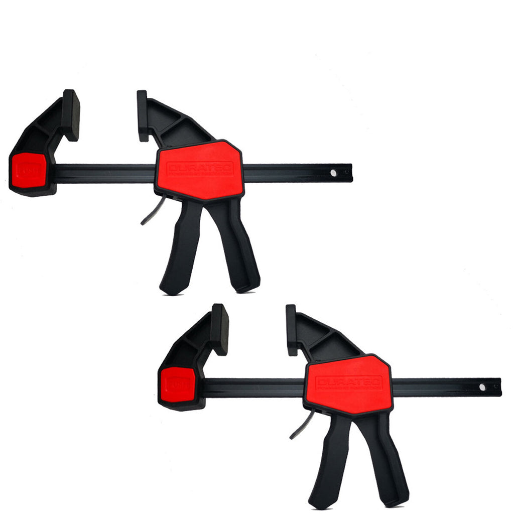Reinforced G-Clamp with Quick Conversion, 6" & 12" Options, Ideal for Joinery & Laminating, 70KG Clamping Force