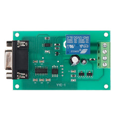 5V/12V/24V RS232 Serial Port Control Relay Module MCU MAX232 USB Control Switch Board