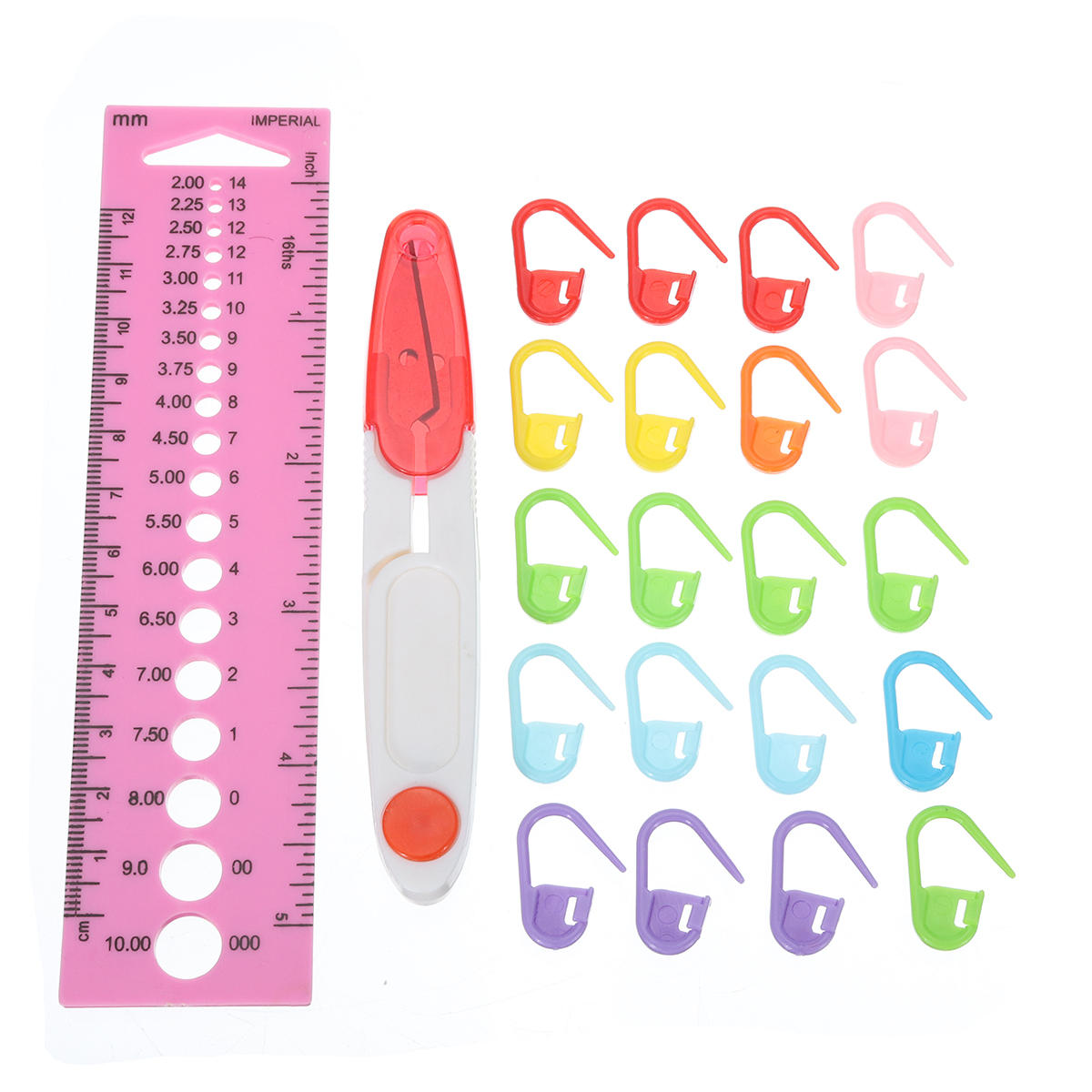 Home Use Sewing Tools Set Crochet Hooks Needles Stitches Knitting Craft Case Crochet Set Case