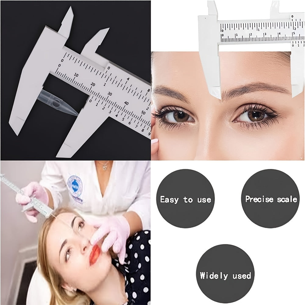 6Inch 150mm Mini Vernier Caliper Double Scale Plastic Measuring Tool 2pcs