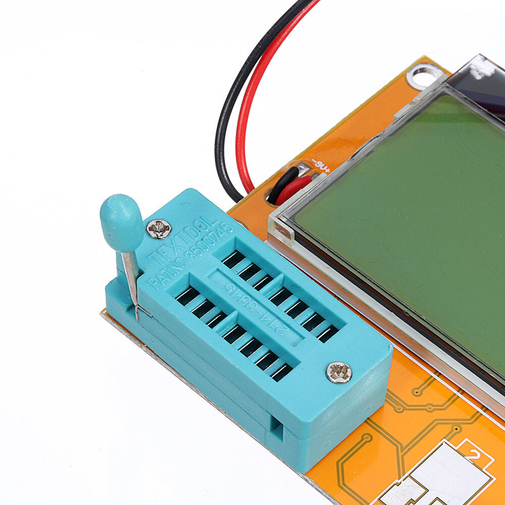 LCD Graphical Transistor Tester Resistance Capacitance ESR SCR Meter