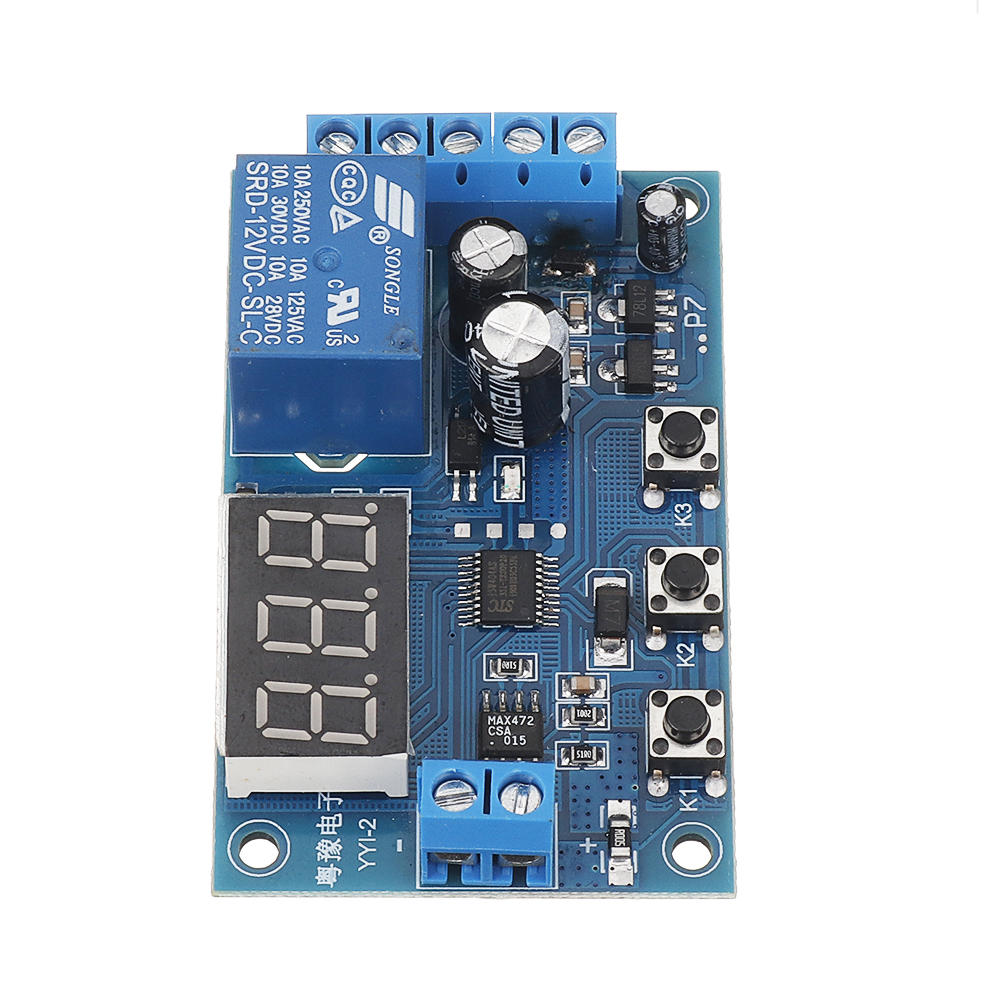 12V 24V Current Detection Module Current Limit Overcurrent Motor Blocking Protection Board Current Sensor Relay Board 5-24V DC