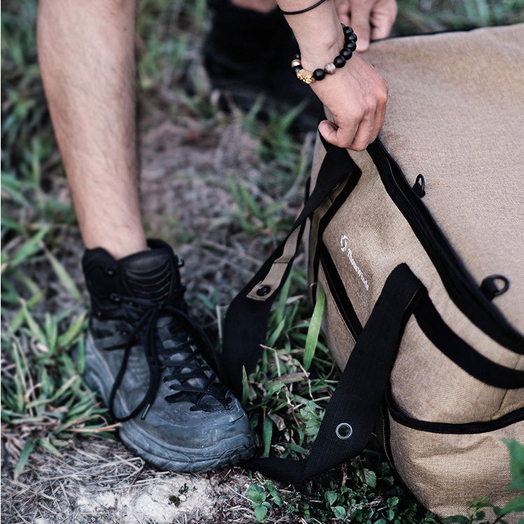 Camping Storage Bag picnic basket outdoor camping Lamps Gas Stove Gas Canister Pot carry bag storage sack Picnic Bag