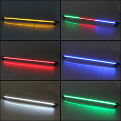 Blue White 62cm 69 LEDs Aquarium Tank Bar Light Waterproof Stick Strip Lamp 220V Fish