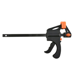 2pcs 4" Woodworking F-Clamp Quick Release Bar Clamp for DIY Projects - Durable Plastic, Easy to Use