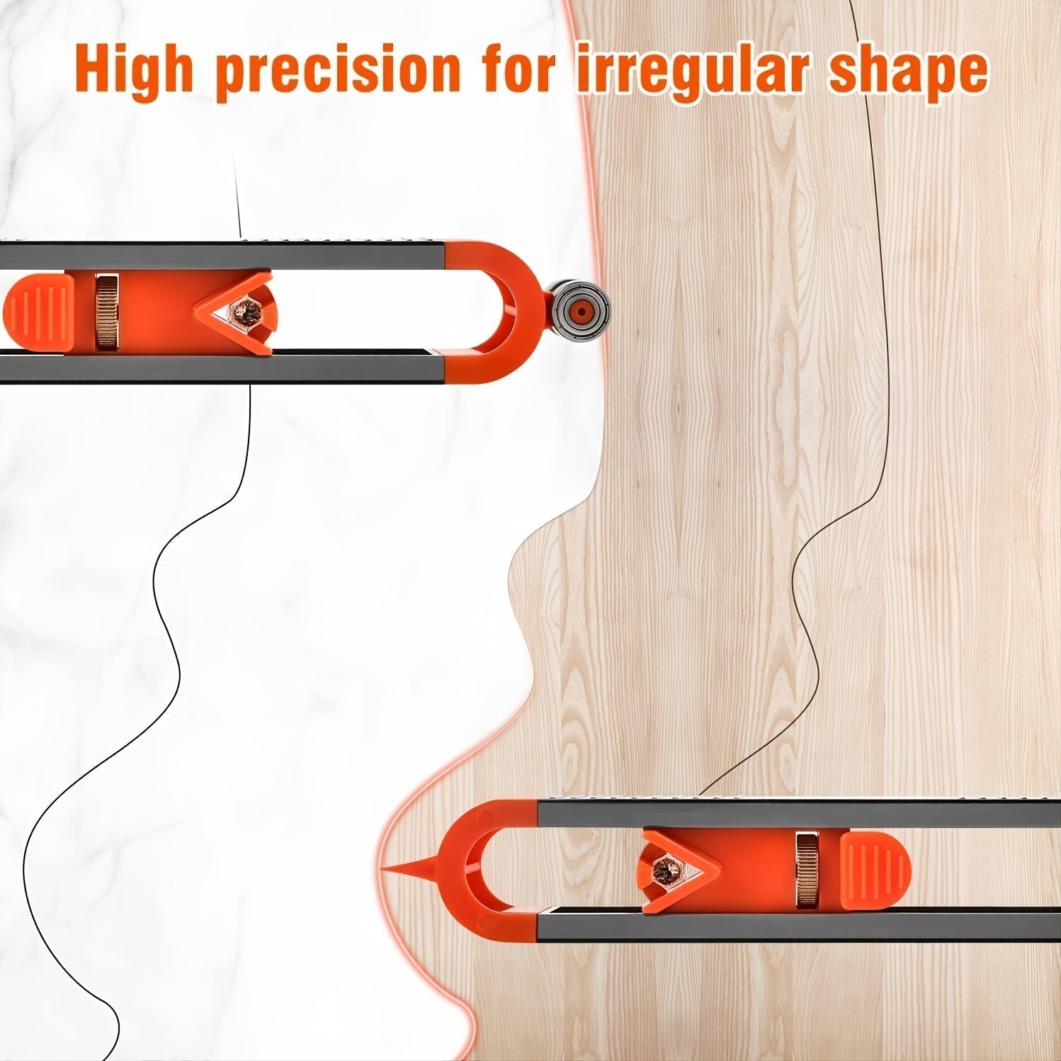 Contour Scribe Tool Precise Profile Duplicator For Woodworking