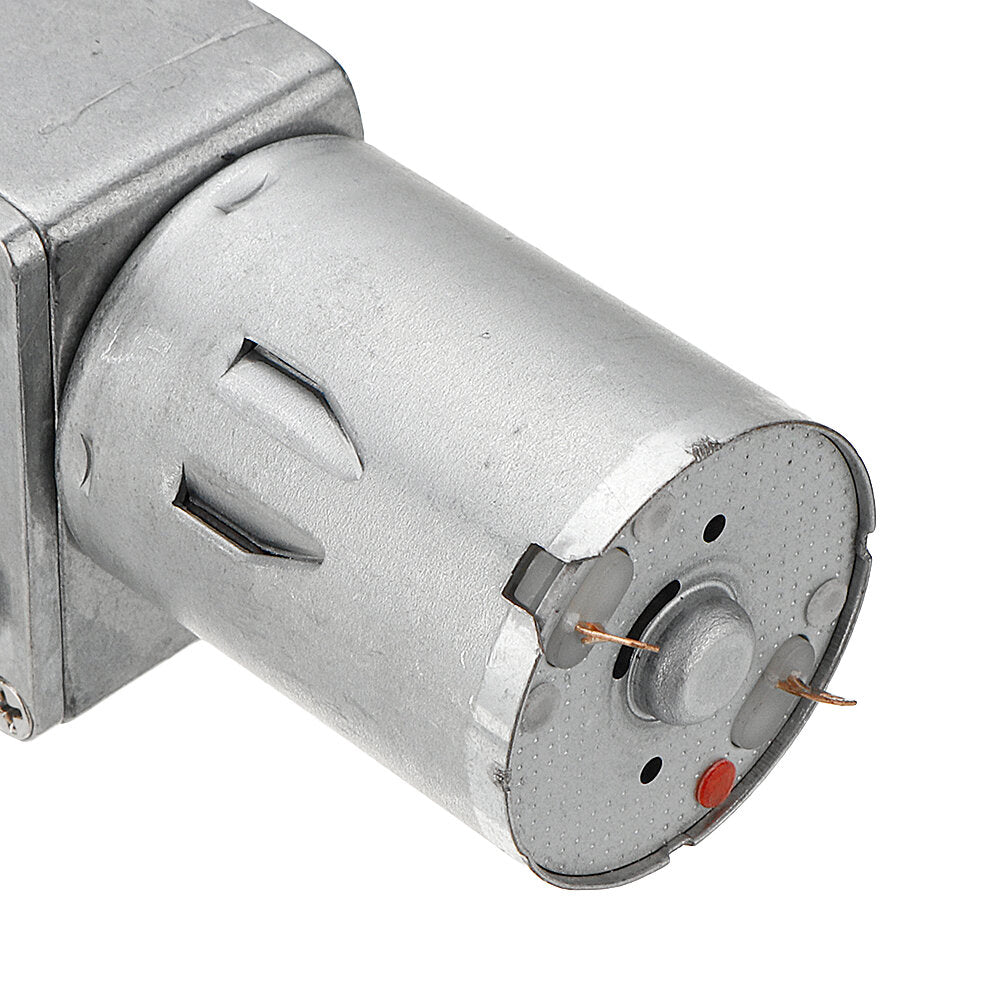 50mm-M6 Screw Worm Gear Motor DC 12V 18/23RPM Self-locking Reduction Gear Motor