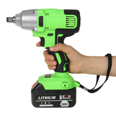 388VF Brushless Electric Torque Wrench Cordless Power Wrench Drill For 18V Makita Battery