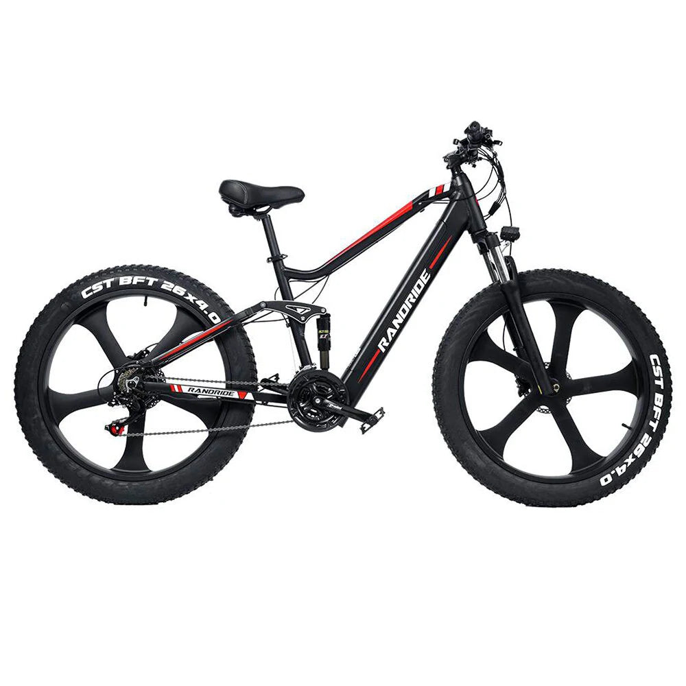 Electric Bike 48V 13.6AH 1000W Electric Bicycle 26 Inch 70-90KM Mileage Range Max Load 150KG