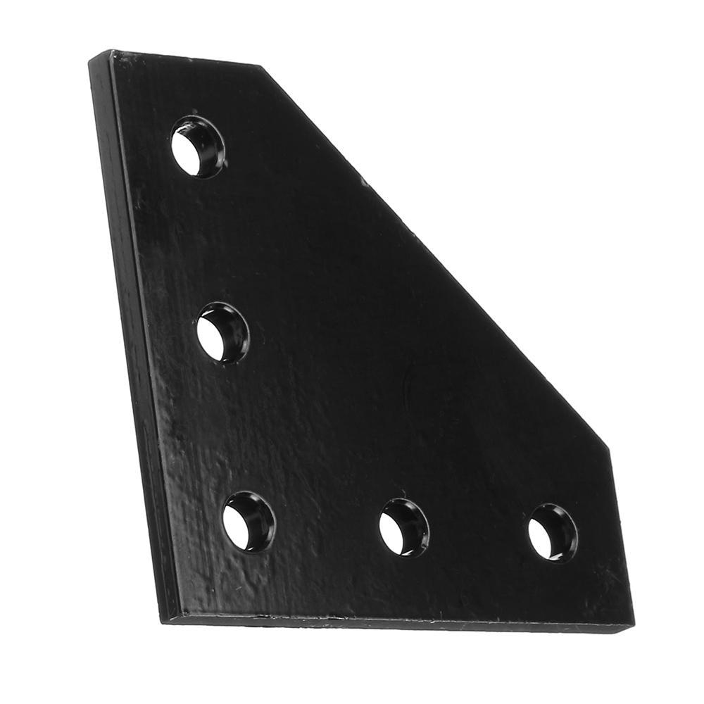 5 Holes Aluminum Profile Connector Joint Plate Corner Bracket for 2020 Aluminum Profile Pack4