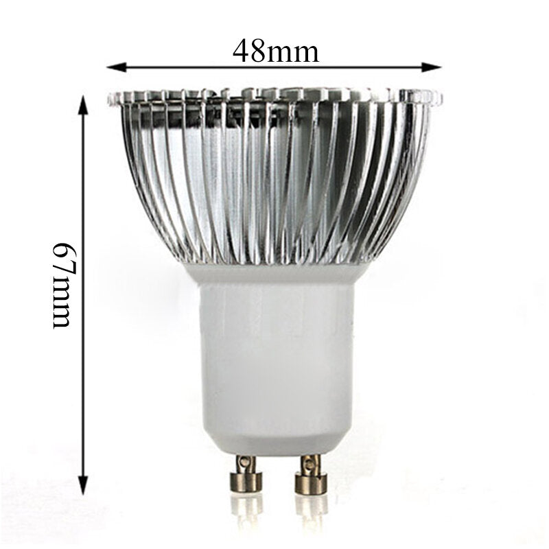 10PCS 4W GU10 5630SMD LED Bulb Cool White Spotlight Lighting Decoration AC220V