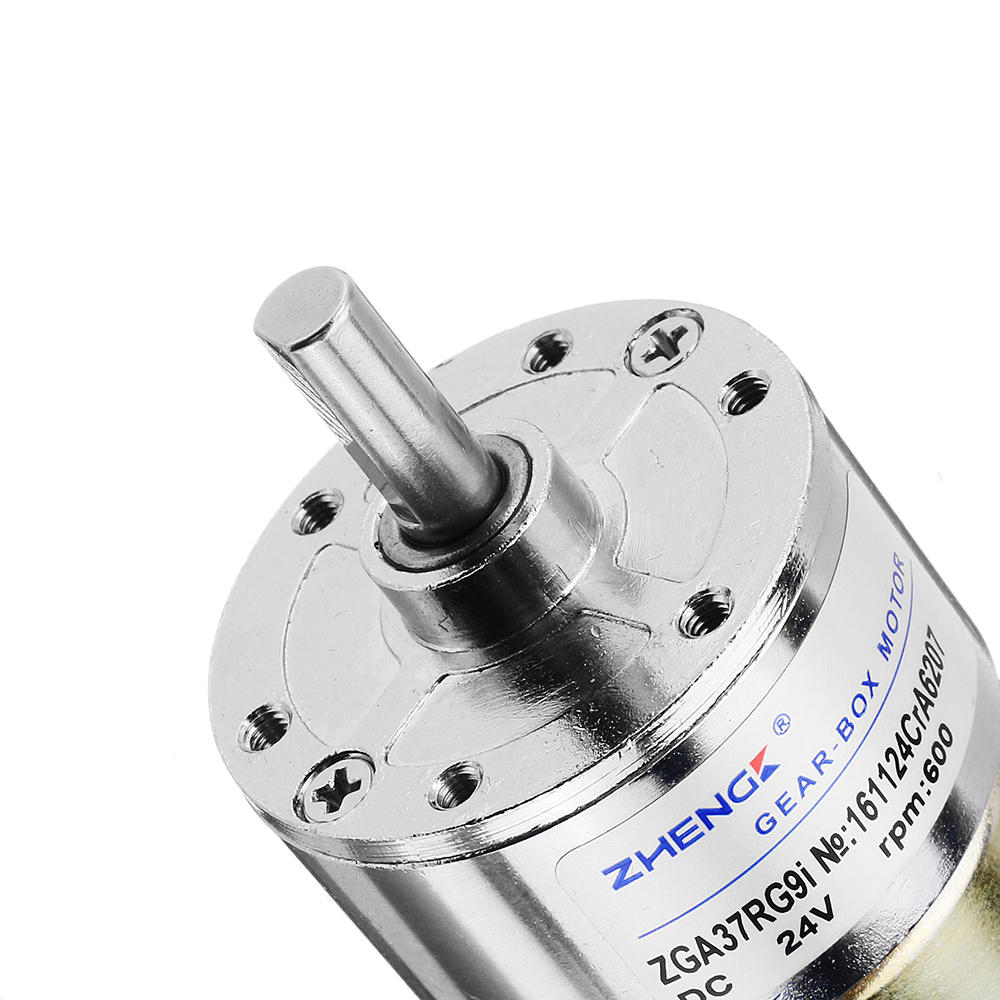 24V 600rpm Reduction Motor DC Gear Motor 3mm Shaft