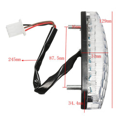 LED Rear Tail Brake Light For 50cc 70cc 110cc 125cc ATV Quad Kart TaoTao Sunl Chinese