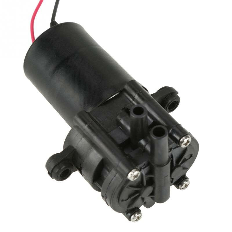 DC12V 0.6A Mini Plastic High Efficiency Low Pressure Self-priming Gear Water Pump Tool