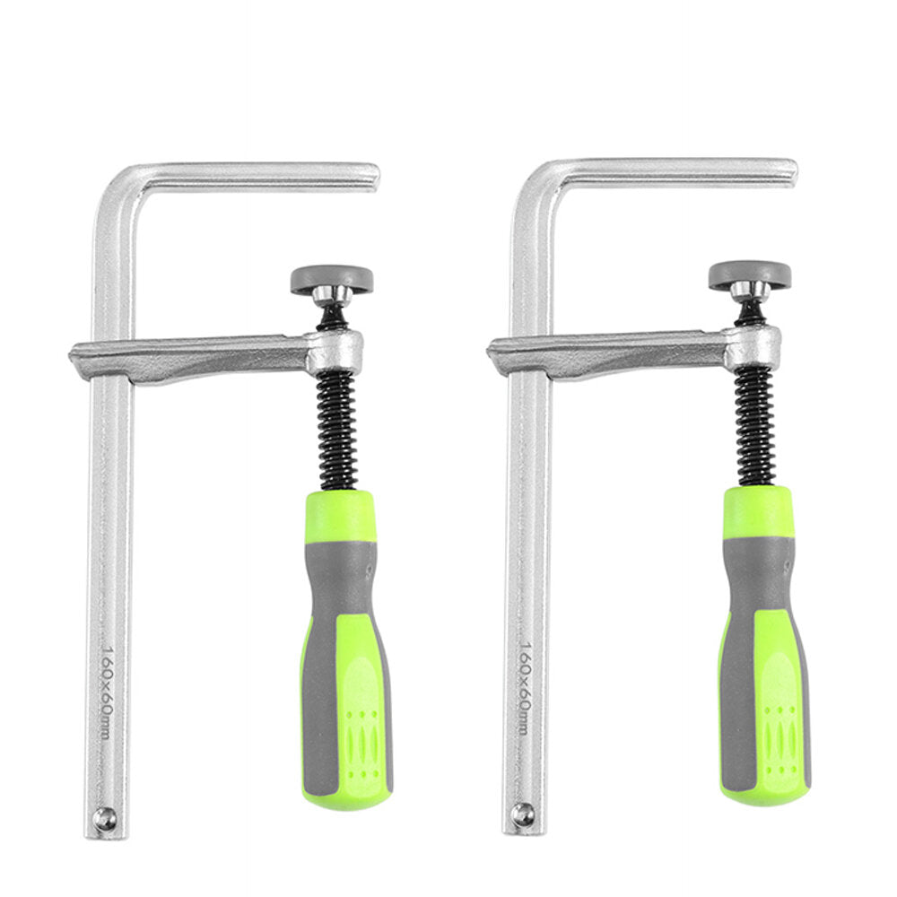 Screw Action Arm Guide Rail Clamp - 2PCS, Alloy Steel, 180kg Clamping Force, Compatible with MFT Table, Durable & Corrosion-Resistant