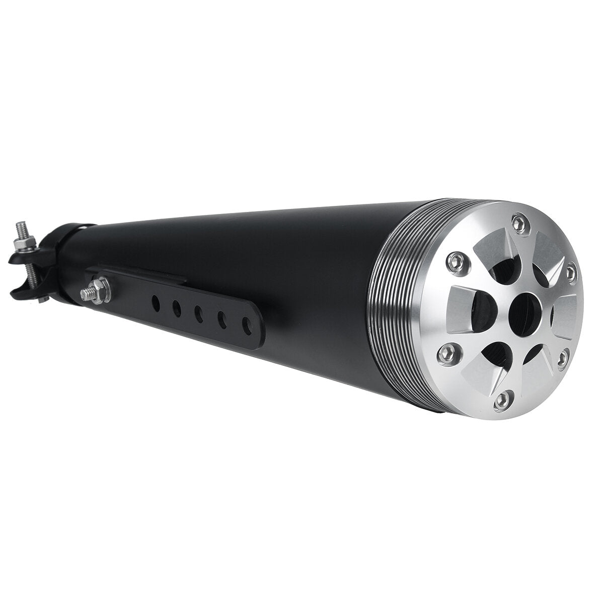 38/40/43MM Motorcycle Muffler Exhaust Silencer Pipe Retro For Cafe Racer Bobber Custom ATV
