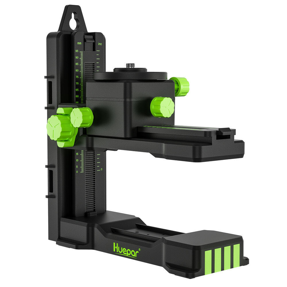16 lines 4D Cross Line Laser Level Bluetooth & Remote Control Functions Green Beam with Hard Carry Case