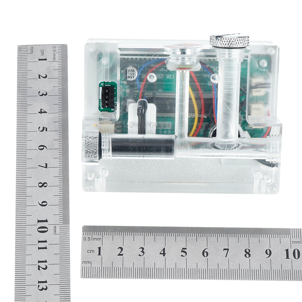 Mounted Version Intelligent Water Cooling System Monitor Temperature Flow Rate Air Pressure Water Pump PWM Black/Silver