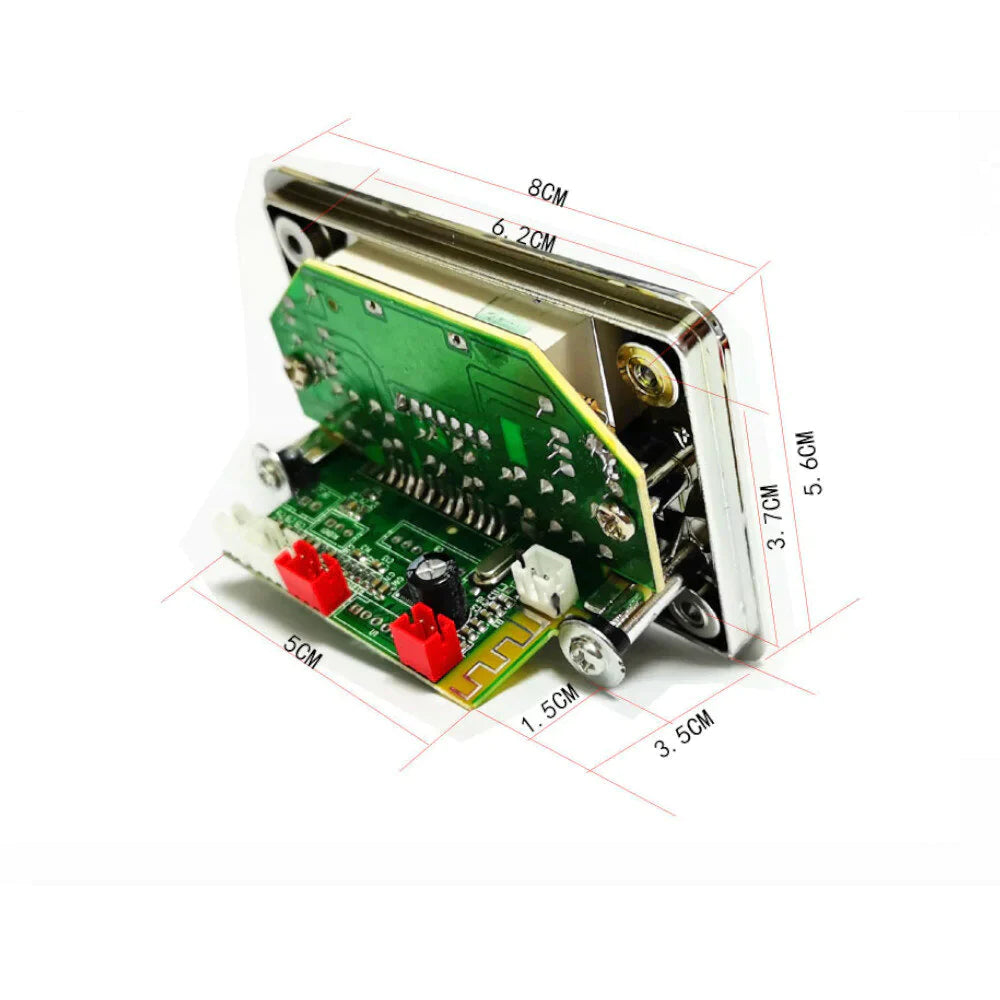 3.7-5V with Recording Bluetooth 5.0 MP3 WMA WAV FLAC APE Audio Decoder Board Blue Screen