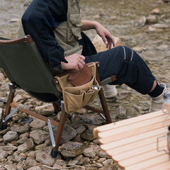 Outdoor Camping Kermit Chair Armrest Hanging Bag Side Multifunctional Storage Bag Portable Storage Bag