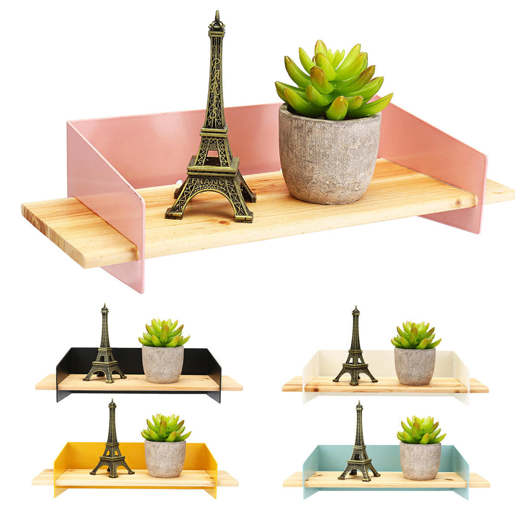 Nordic Wall Shelf Household Wooden Hanging Holder Storage Wall Mount Rack Home Decorations