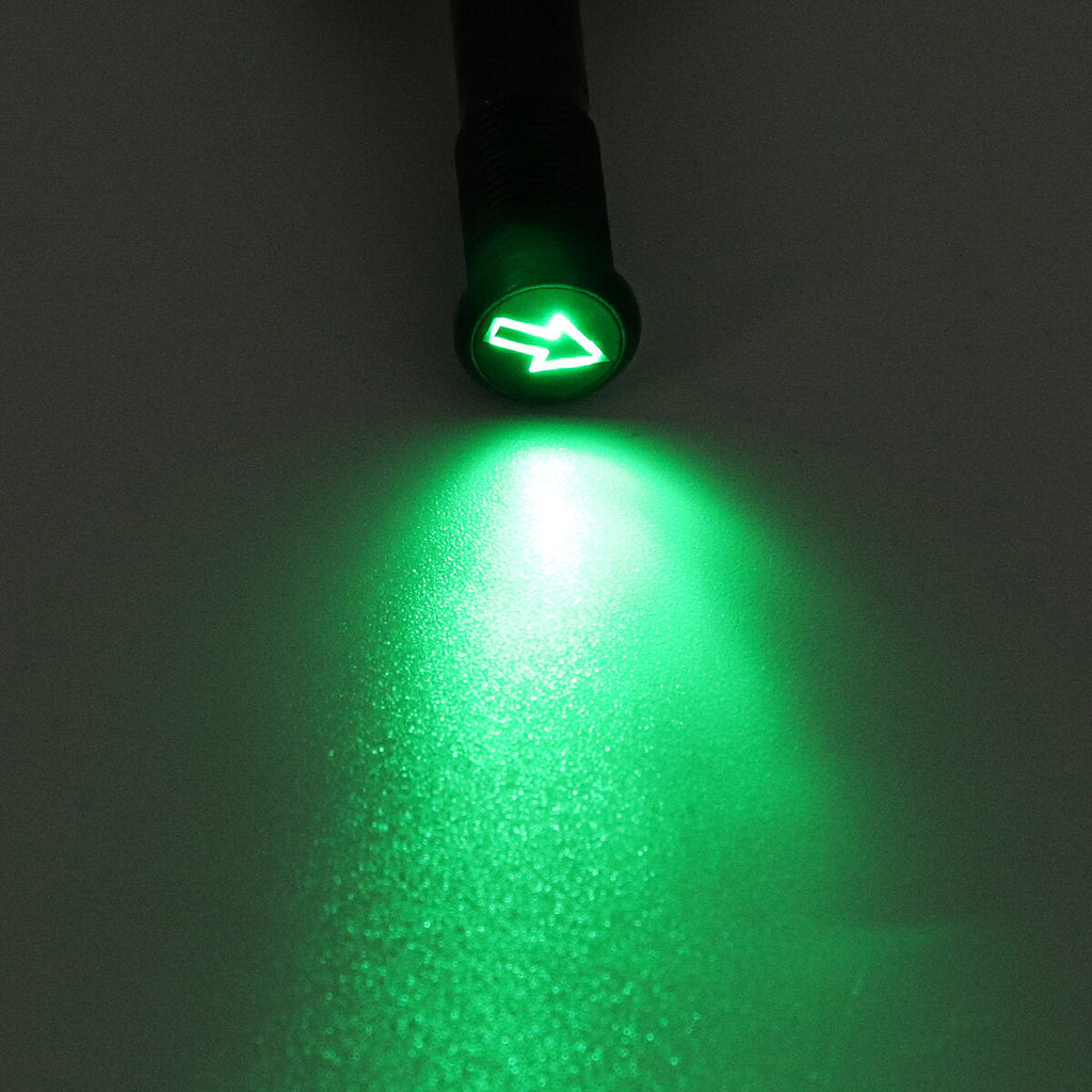 10MM LED Dashboard Warning Signal Light Van Dash Panel Indicator Lamp 12/24/36V