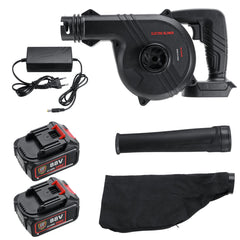 88VF 1500W 2-in-1 Electric Air Blower Wireless Vehicle Computer Vacuum Dust Collector Leaf Cleaner