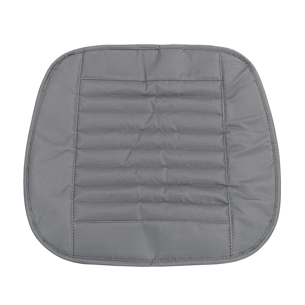 Details about 3D Car Front Seat Cover Leather Single Seat Protector Cushion Mat Breathable