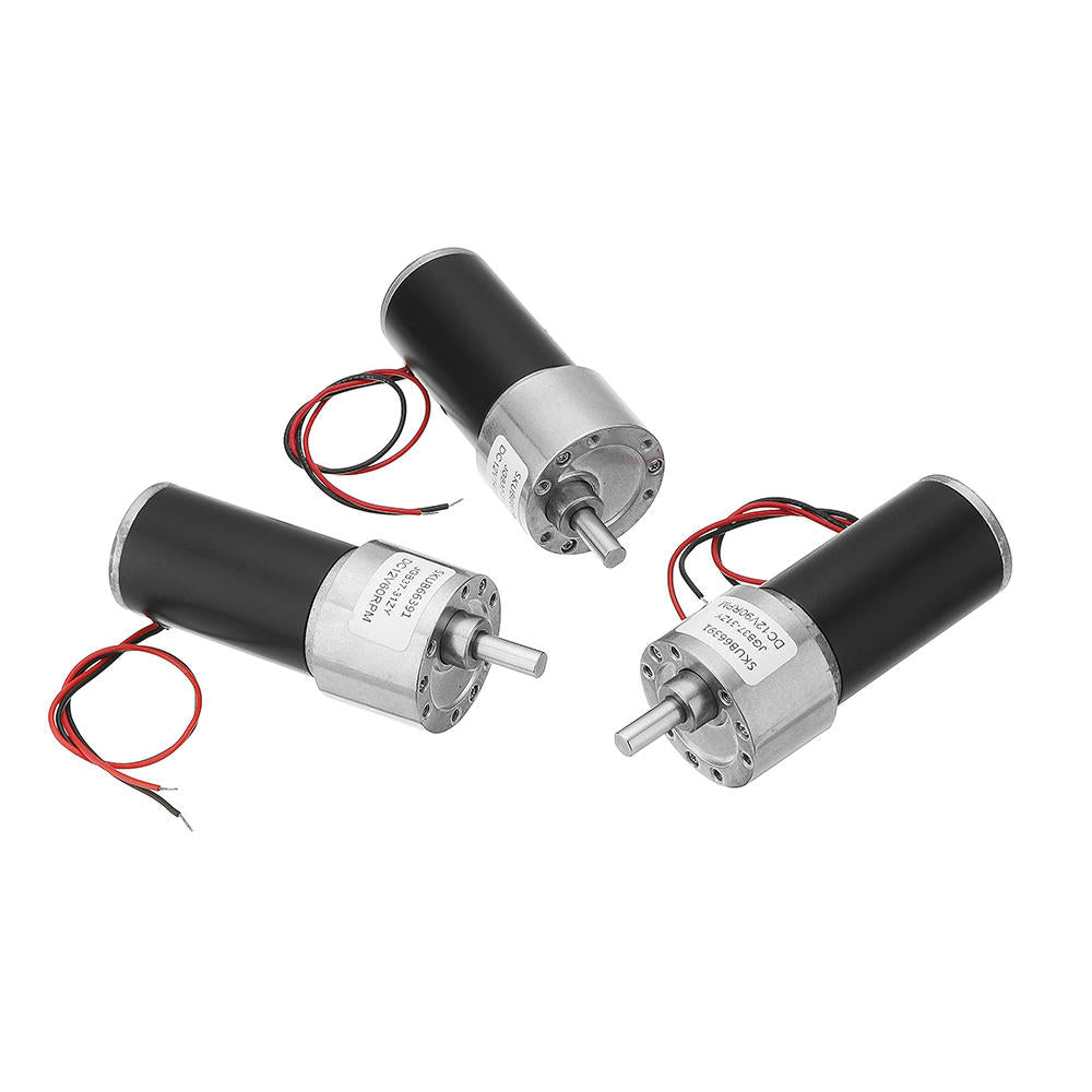 DC 12V 60/90/140rpm Permanent Magnet Motor Turbular DC Gear Reducer Motor