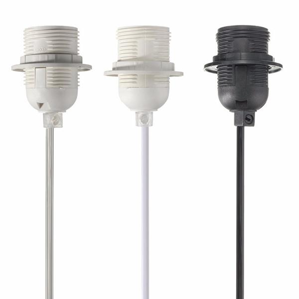 E27/E26 Edison ES Ceiling Light Holder Pendant Lamp Bulb Fitting Socket Switch Max Power AC 250V