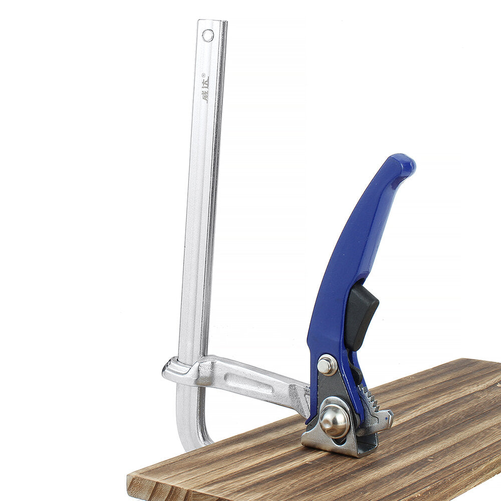 160-400mm Quick Guide Rail Clamp Carpenter F Clamp Quick Clamping for MFT and Guide Rail System Woodworking